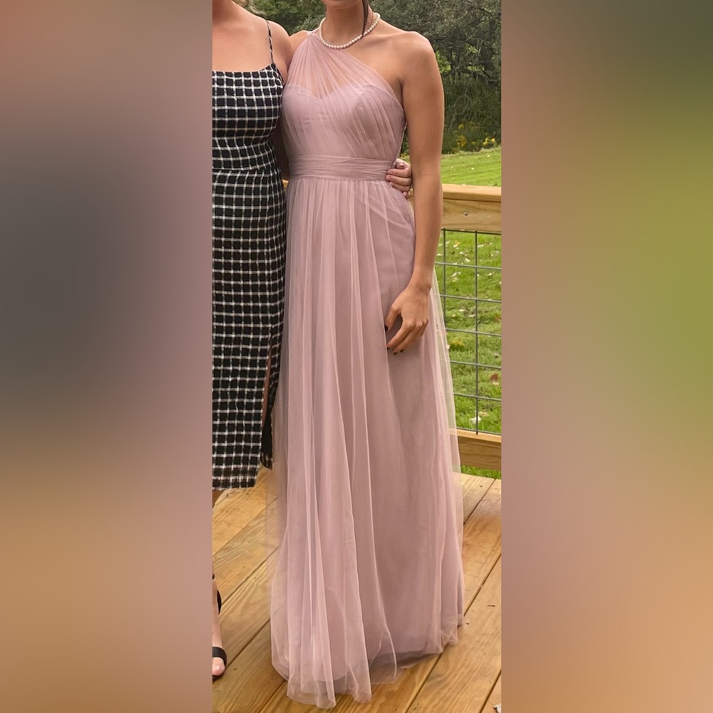 Revelry Bella Tulle Dress in Dusty Quartz